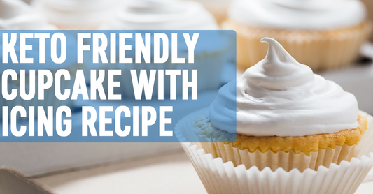 Keto-Friendly Cupcakes with Vanilla Icing