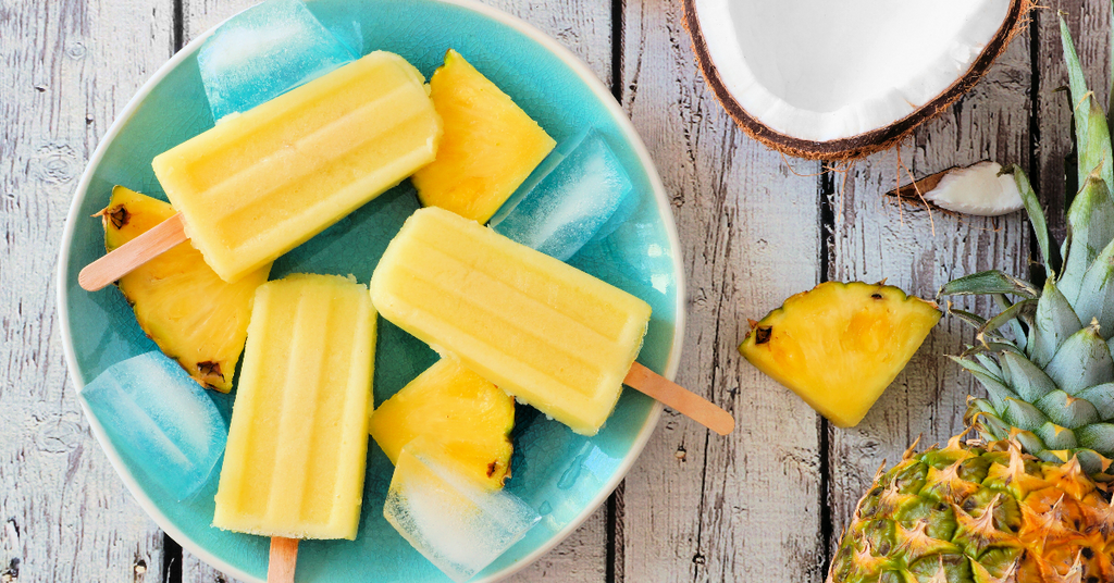 Protein Tropical Popsicles🍍