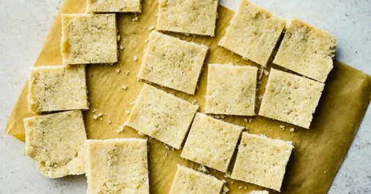 Lemon Fat Bomb Squares