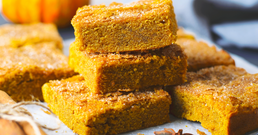 Keto Cheesecake Pumpkin Bars
