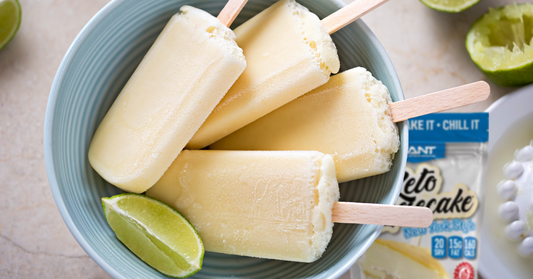 Keto Cheesecake Popsicles