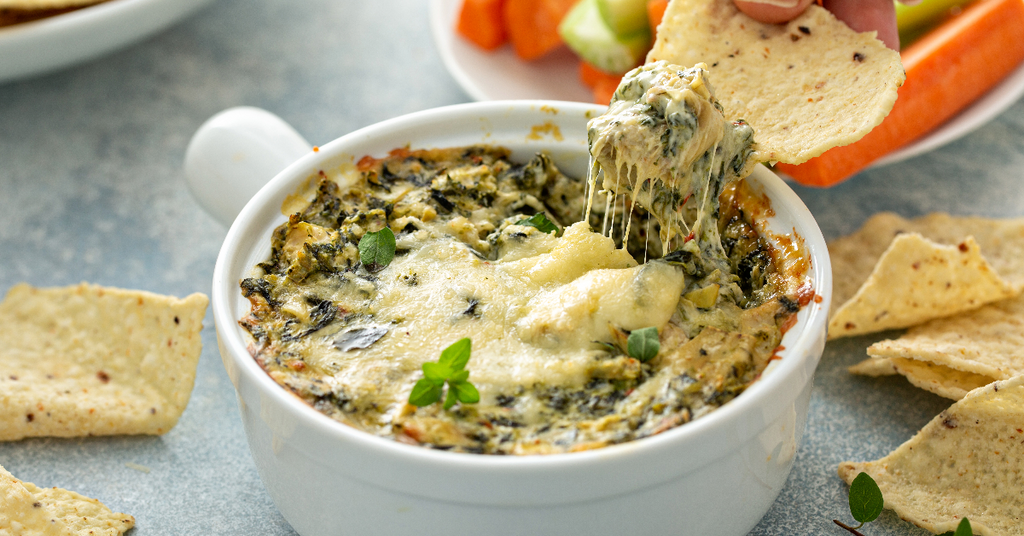 Keto Spinach Artichoke Dip-the perfect snack for your next party