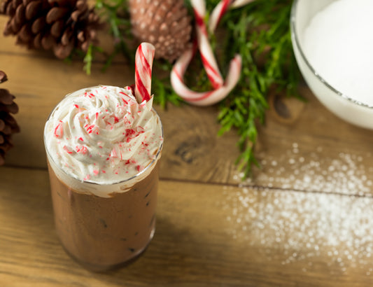 Holiday Sugar-Free Keto Coffee Frappe