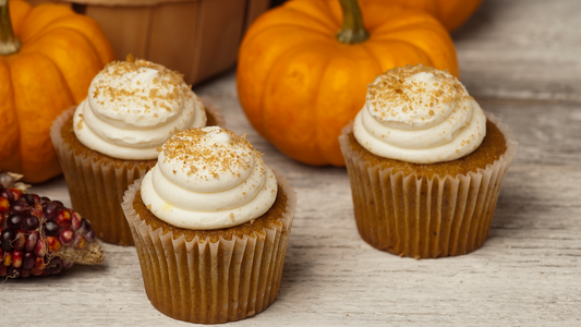 Low-Carb, Keto Pumpkin Cupcakes