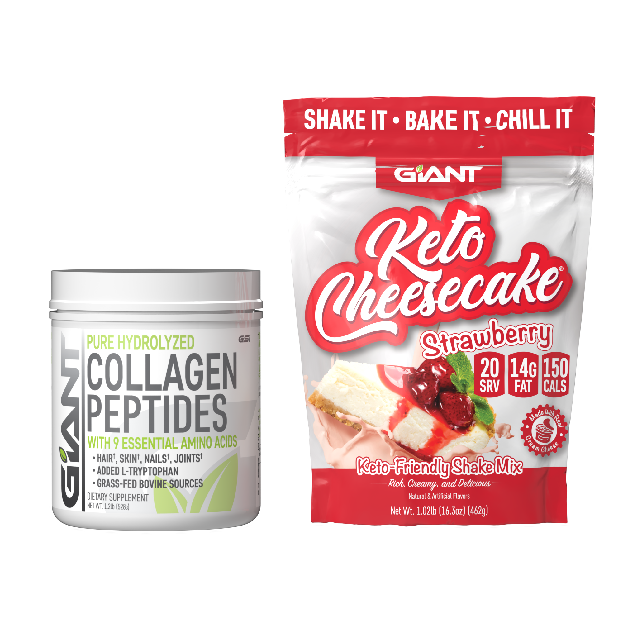Keto Cheesecake Collagen Peptide - Bundle