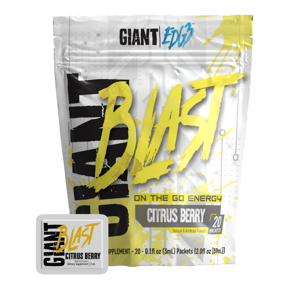 Giant Blast Energy Shot - 20 Pack - Caffeinated On the Go Energy Shot