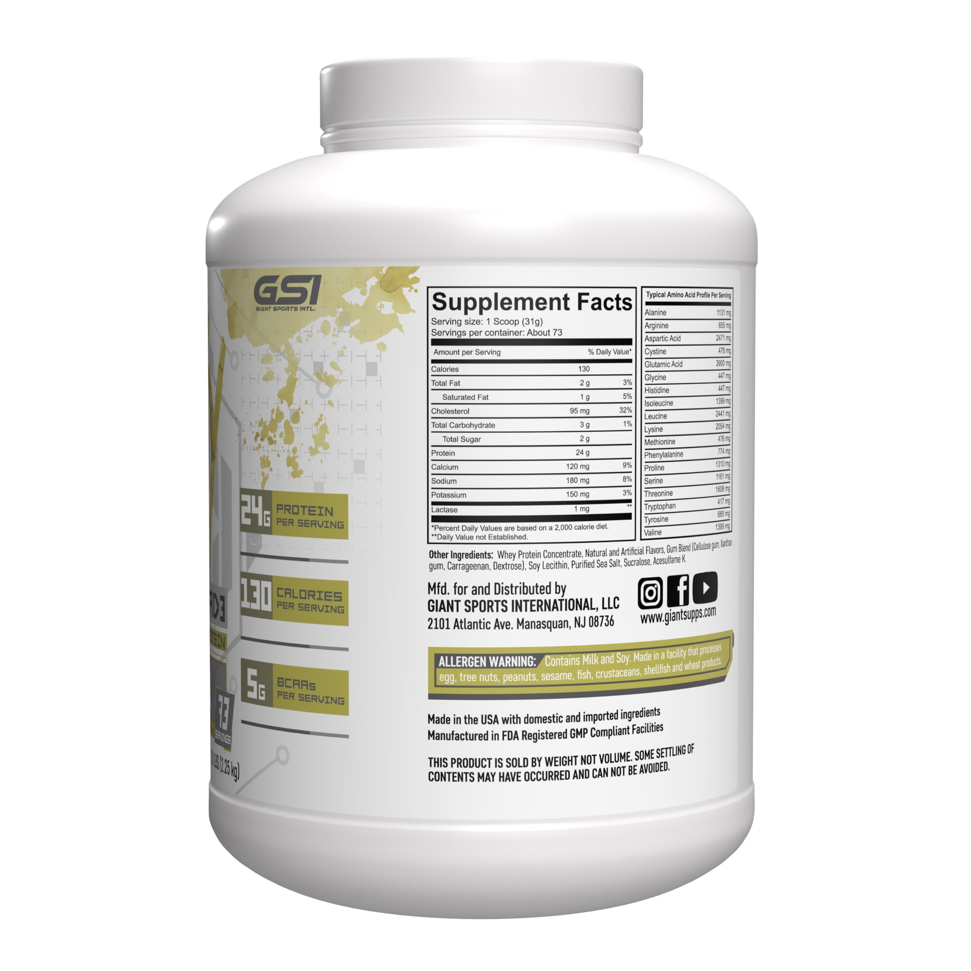Whey Protein - 5LBS