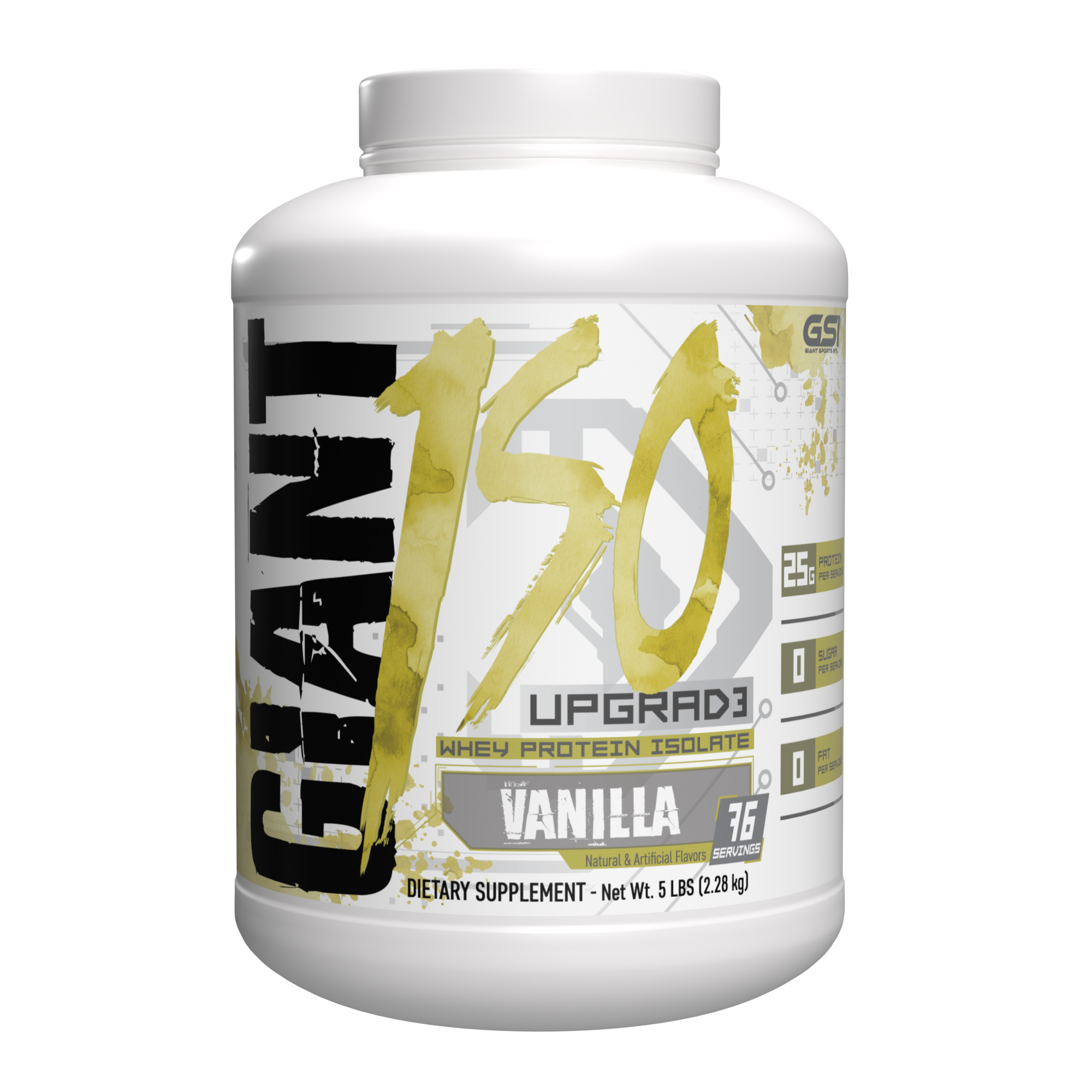 Whey Protein Isolate - 5lb