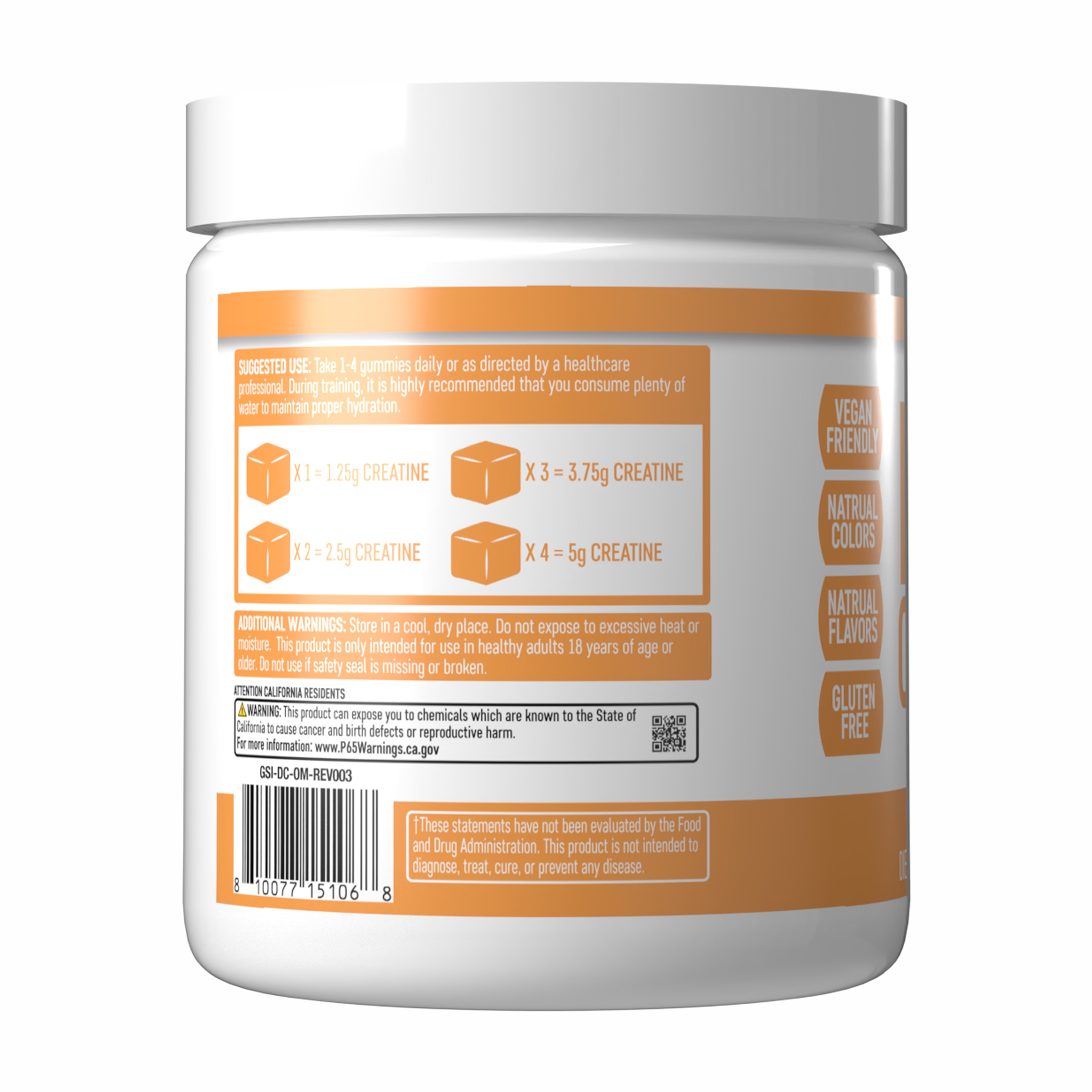 Daily Creatine - Creatine Loaded Gummies