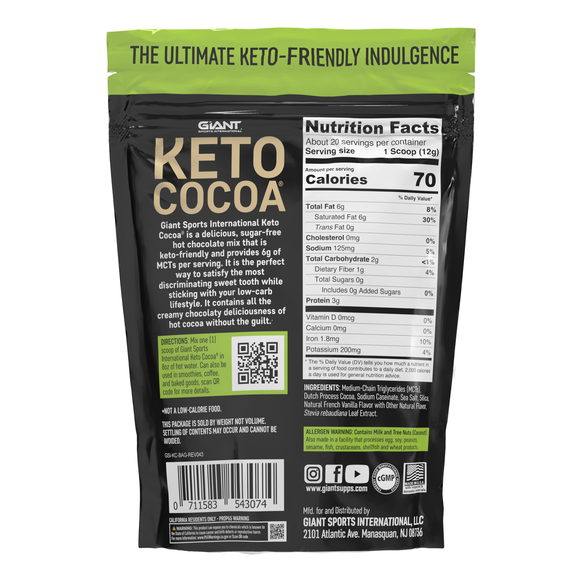 Keto Cheesecake Keto Cocoa Bundle