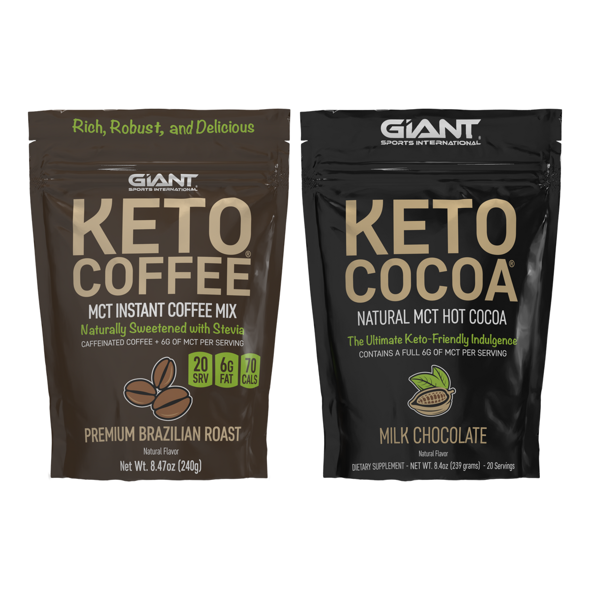 Keto Cocoa Keto Coffee Bundle – Giant Sports International