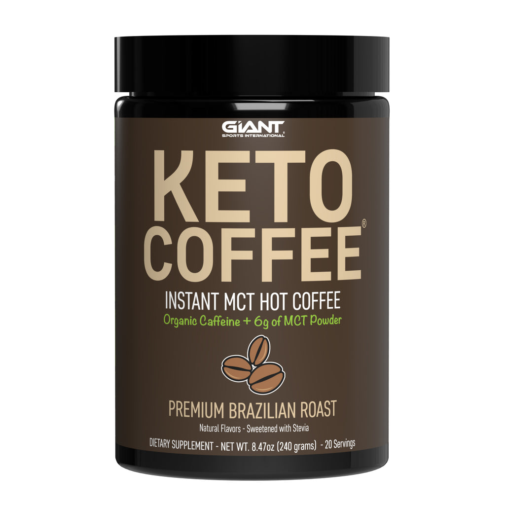 Keto Coffee with MCT Oil - Sweetened with Stevia