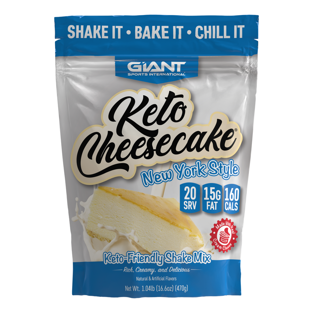 Keto Cheesecake Delicious Low Carb, Gluten-Free Powder Mix | NY Style