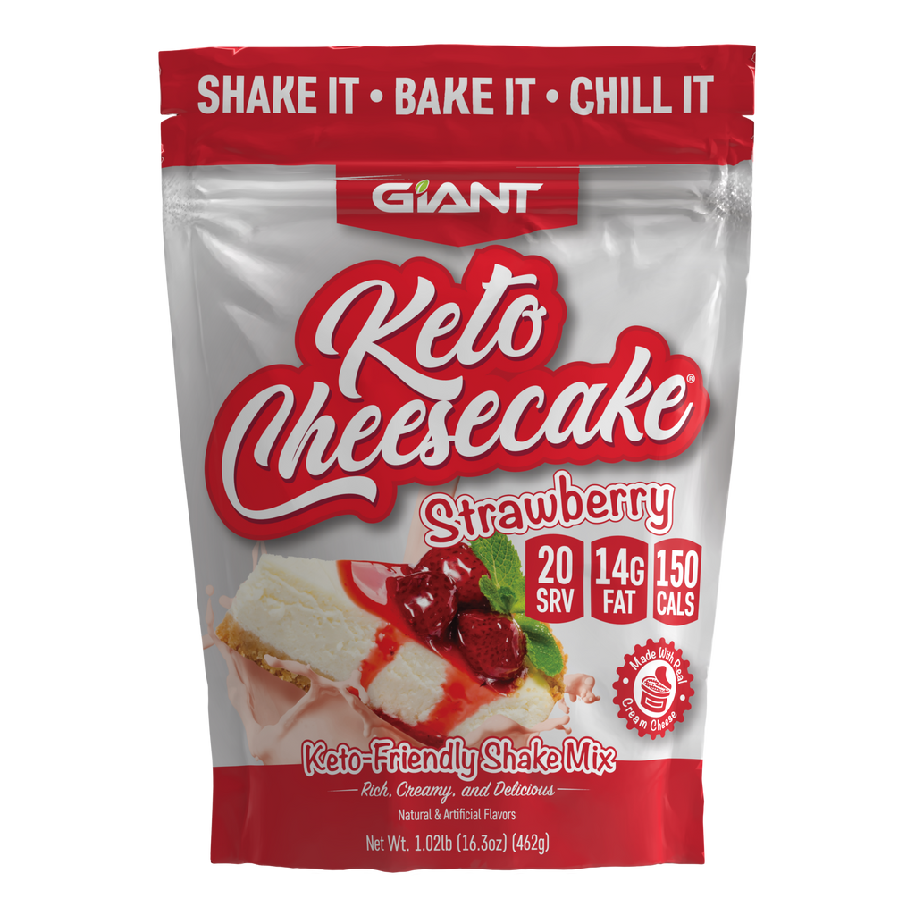 Giant Keto Cheesecake - Low Carb, Gluten-Free Keto Dessert Mix – Giant  Sports International
